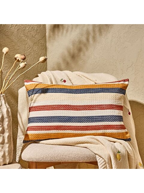 Evidea Soft Lomina Kırlent - Renkli - 35x55 cm