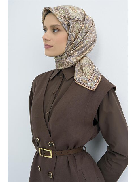 ARMİNE Saf İpek Sura Eşarp 9540D 32 - S000501893-23173