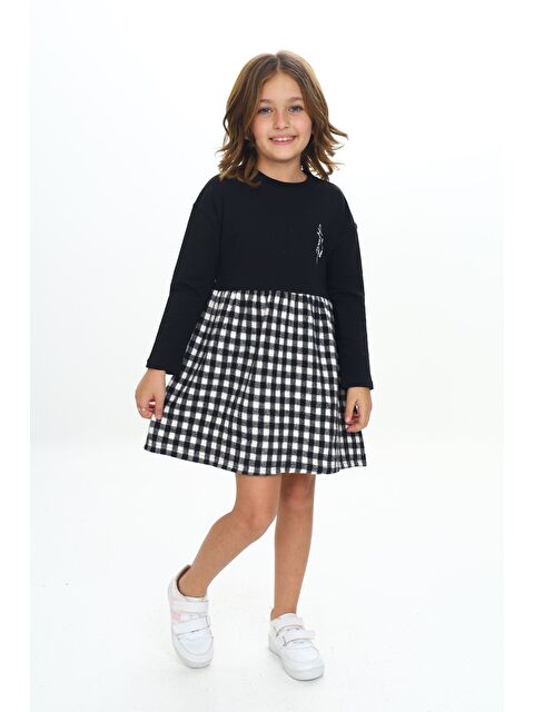 Toontoykids Kız Çocuk Baskılı Elbise - S000386305-19351