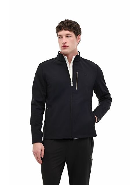 Lumberjack ML JUAN 18ELG1-003 6FX Siyah Erkek Eşofman Üstü - S000522090-19351