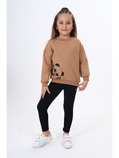 Toontoykids Kız Çocuk Baskılı Taytlı Takım - S000268181-19413