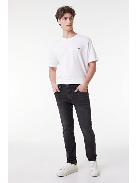 Riders by Lee Dallas Regular Fit Normal Bel Antrasit Esnek Jean Pantolon