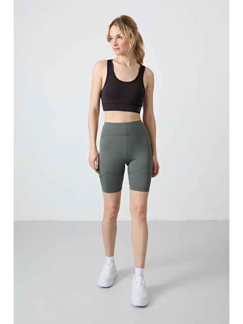 Tommylife Esnek Performans Kadın Biker Tayt - 91013 - S000231169-18547