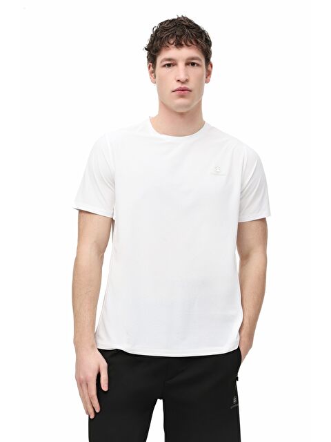 Lumberjack ML JAMES 11-PRF-411 6FX Beyaz Erkek Kısa Kol T-Shirt - S000522100-20063