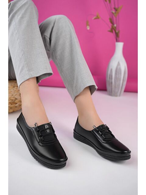 Muggo Vanses Günlük Klasik Rahat Ortopedik Kadın Ayakkabı - S000174169-19351