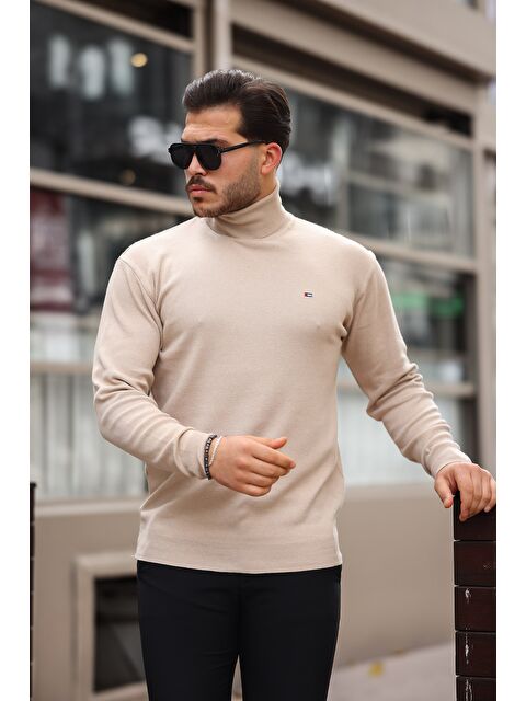 Comstar Erkek Tam Balıkçı Yaka Triko Kazak - S000298249-25636