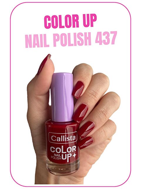 Callista Color Up Nail Polish Oje 437 It's a Date - Kırmızı - S000196032-20045