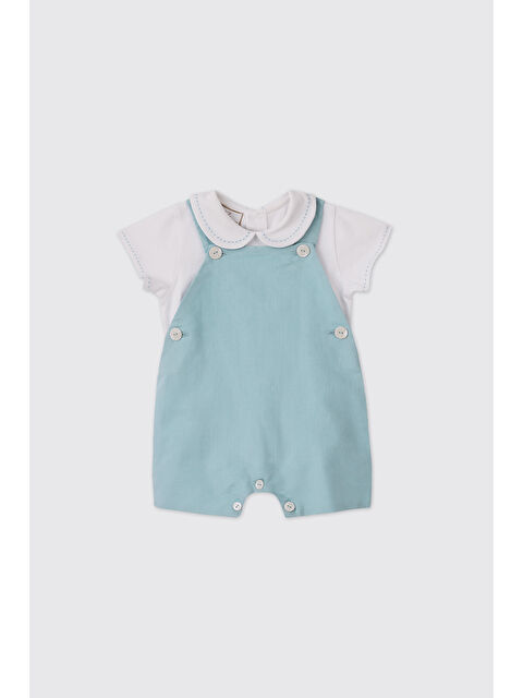 Panço Paz Rodriguez Yenidoğan Açık Mavi Tulum Seti