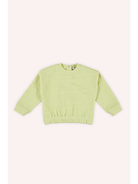 Panço Kız Bebek Yeşil Sweatshirt - S000524788-18194