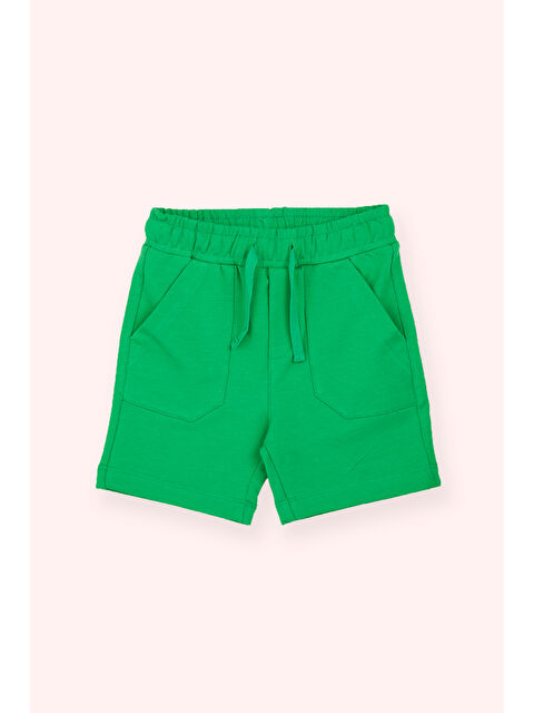 Panço Erkek Bebek Örme Yeşil Şort - S000524793-18194