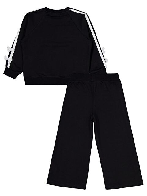 Civil Girls Şeritli Fiyonklu 2-5 Yaş Eşofman Takımı - S000466614-19351