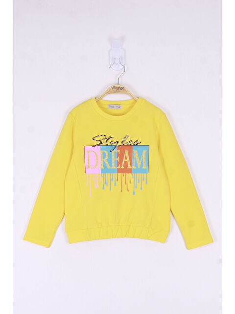 Toontoykids Kız Çocuk Dream Baskılı Tişört