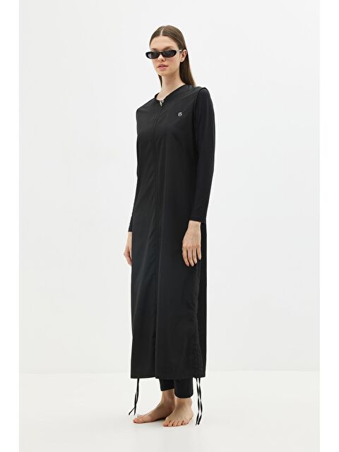 C&City Tam Boy 5’Li Tesettür Mayo 6068 Siyah