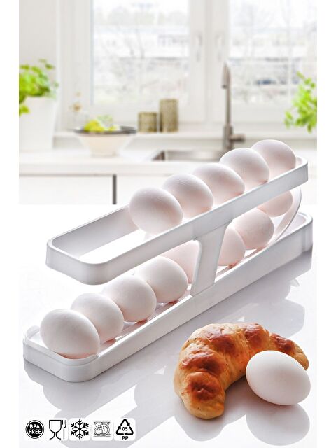 Nandy Home 2 Katlı Otomatik Yumurta Organizeri - S000276596-20063