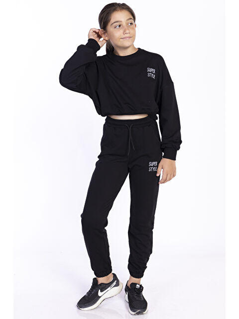 Toontoykids Kız Çocuk Nakışlı Eşofman Takımı - S000271011-19351