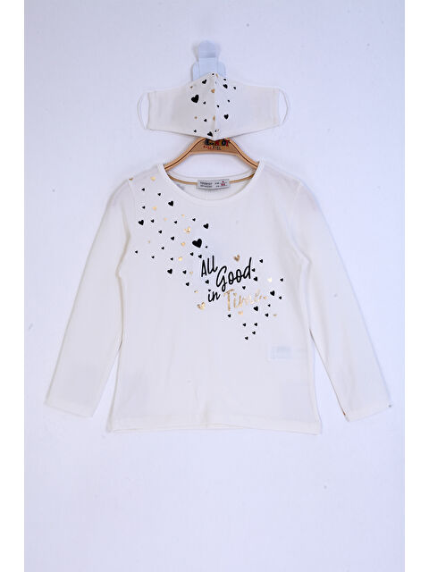 Toontoykids Kız Çocuk All Good In Time Baskılı Tişört - S000501924-19965