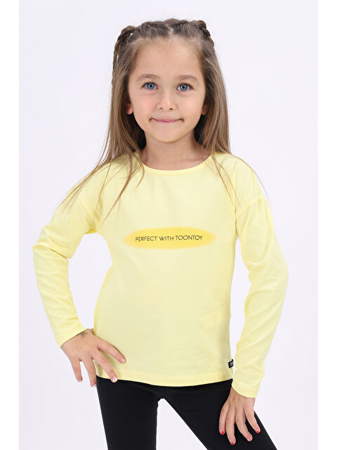 Toontoykids Kız Çocuk Baskılı Tişört - S000377649-20072