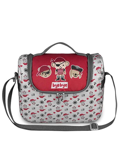 Stylo Çocuk Baskılı Beslenme Çantası - Kırmızı Standart - S000512462-20045