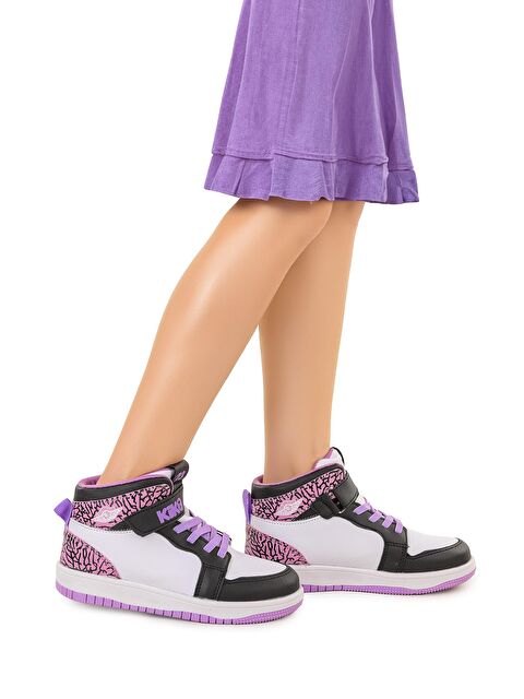 Kiko Kids Palf Cırtlı Günlük Kız Çocuk Spor Ayakkabı - S000221359-3458