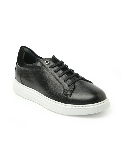 John May Erkek Sneaker ( Günlük) KA-C11744 Casual Siyah Maçka-Siyah Süet - S000509528-19351
