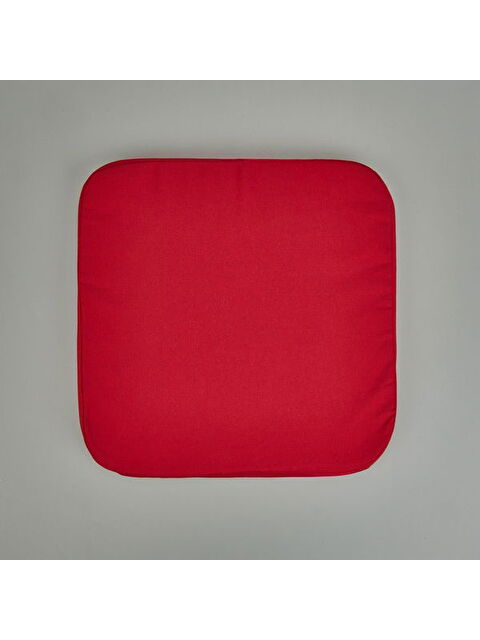 Evidea Soft Dinant Sandalye Minderi - Bordo - 38x38 cm - S000366266-18657