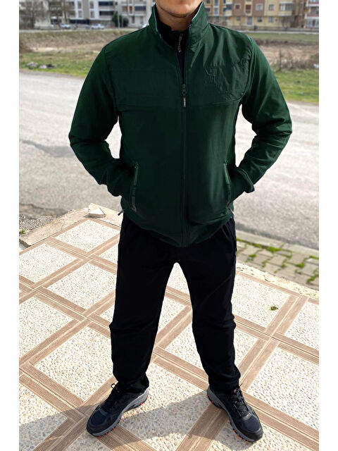 Remsa Erkek Elastanlı Penye Eşofman Takımı 2711 Yeşil - S000289040-18194