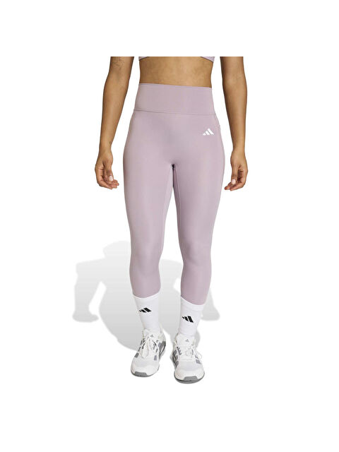 Adidas Optime Essentials Ön Dikişsiz Kadın Pembe Tayt