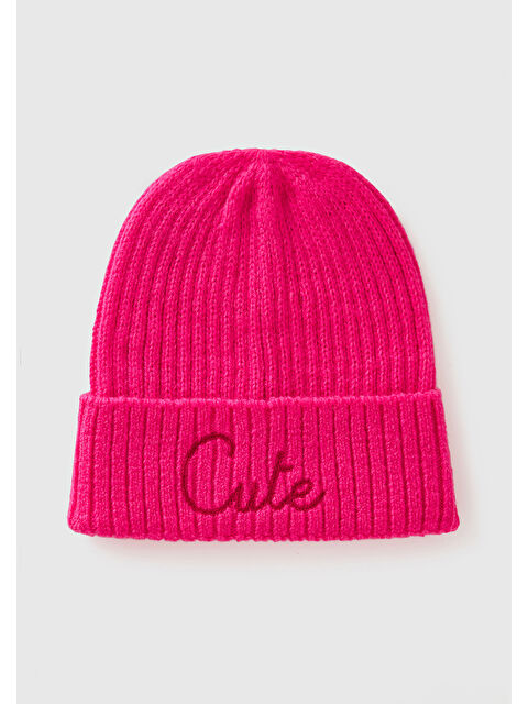 United Colors Of Benetton Erkek Çocuk Neon Pembe HAT - S000317059-20024