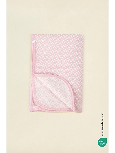 İrya BebeMarin Mermaid Müslin Battaniye 120x120 Pembe - S000503722-20024