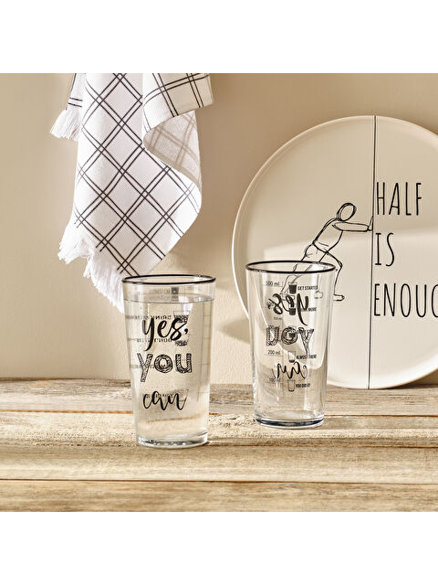 Bella Maison Fit Meşrubat Bardağı 2'li Siyah (570 cc) - S000340683-19351