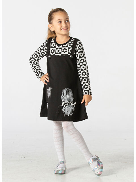 Casabony Tokalı Kız Çocuk Elbise - S000263479-29666