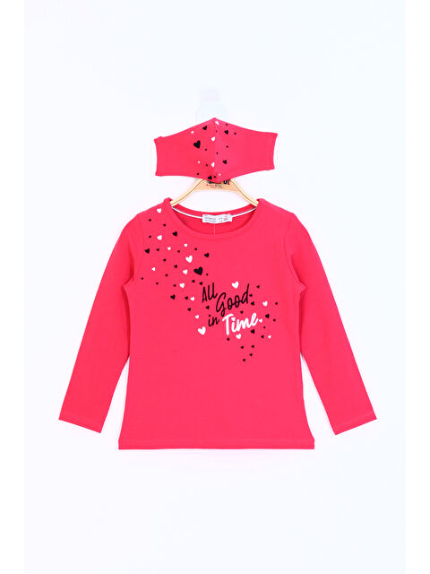 Toontoykids Kız Çocuk All Good In Time Baskılı Tişört - S000501924-20048