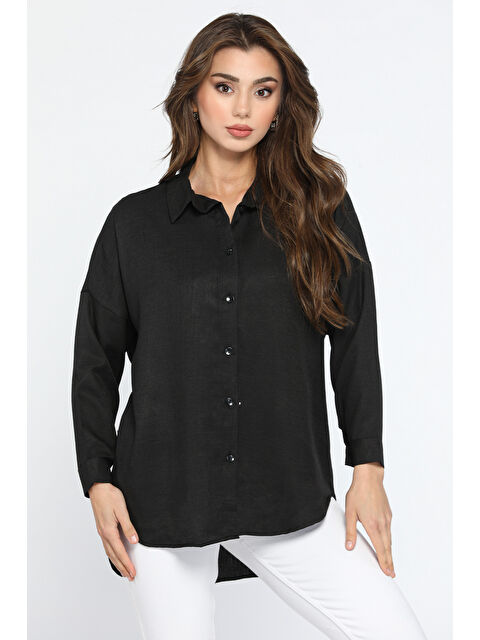 Gülseli Basic Salaş Kadın Gömlek - S000299672-19351
