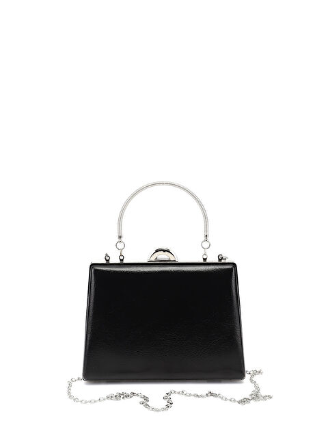 GÖNDERİ(R) Kadın SİYAH Uzun Zincirli El Ve Omuz Askılı Abiye Çanta - S000516142-19351