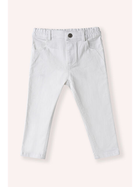 Panço Erkek Çocuk Pantolon Diğer Beyaz - S000419790-20063