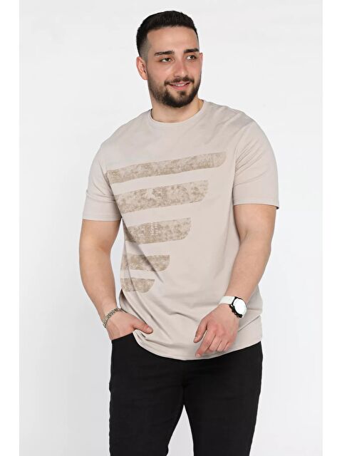 Mishar İtalia Baskılı Erkek Tişört - S000373023-19928
