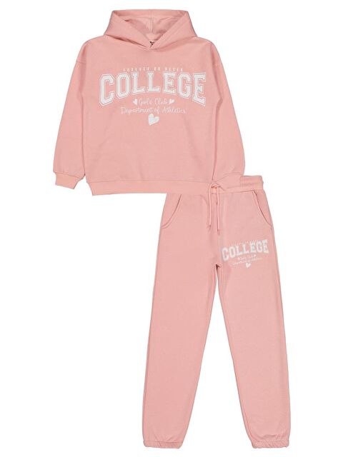 Civil Girls Collage Baskılı 10-13 Yaş Eşofman Takımı - S000450808-20024