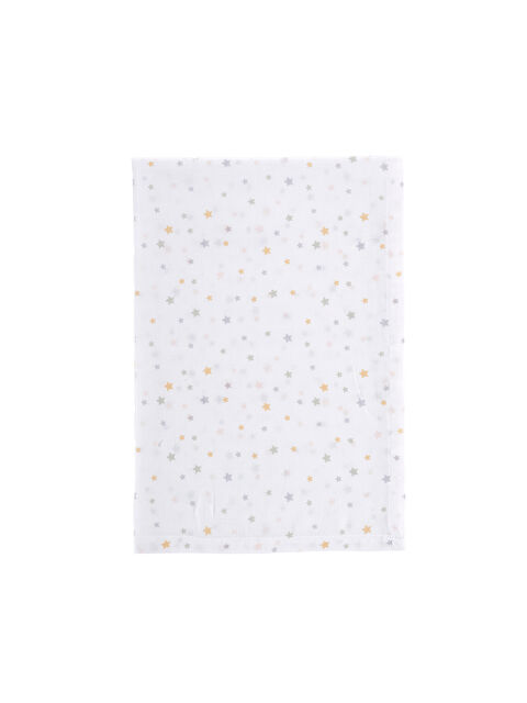 İrya Dreamer Organik Pamuk 2 Katlı Müslin Örtü Beyaz 100x100 - S000503724-20063