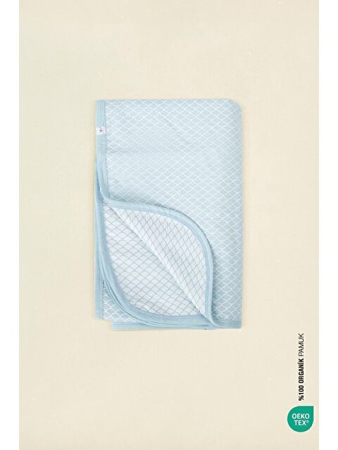İrya BebeMarin Mermaid Müslin Battaniye 120x120 Mavi - S000503722-17234