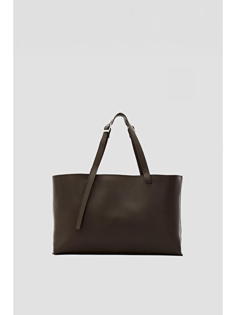 Shulebags Joli Everyday Omuz Çantası Kahve - S000451084-19413