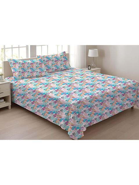 Evmila Desenli,Baskılı Çift Kişilik Baskılı Pike (200x220 Cm) - S000219775-23173