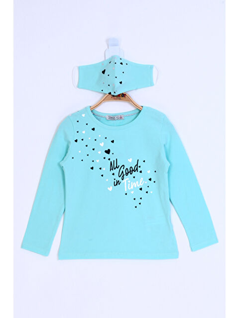 Toontoykids Kız Çocuk All Good In Time Baskılı Tişört - S000501924-6354