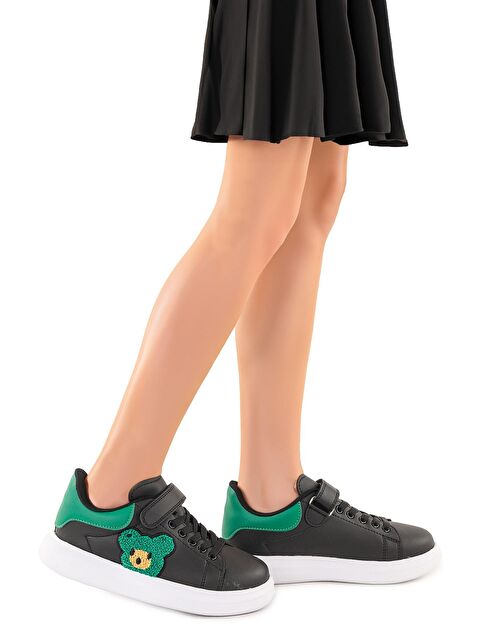 Kiko Kids Artela Cırtlı Kız Çocuk Günlük Spor Ayakkabı - S000170987-37449