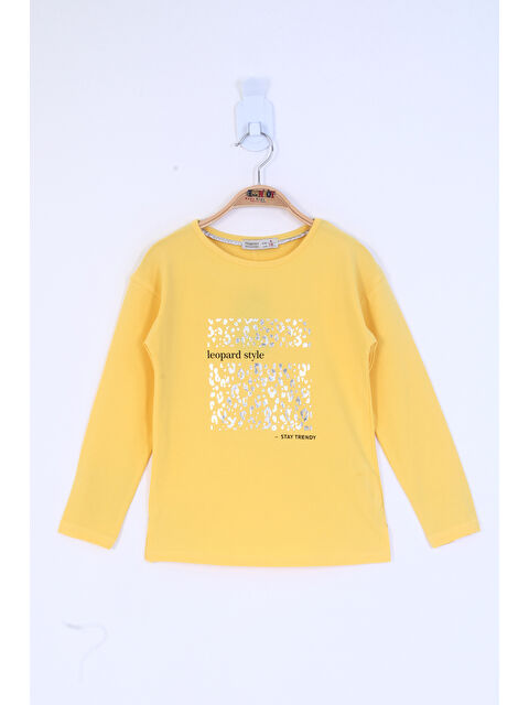 Toontoykids Kız Çocuk Leopard Style Baskılı Tişört - S000501948-20072