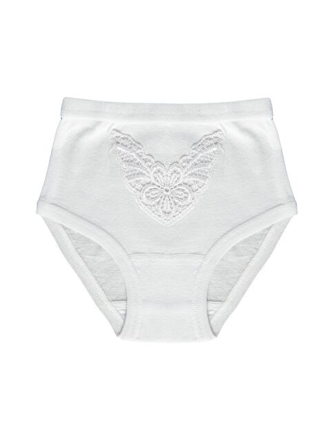 Tolin Kız Çocuk Güpürlü Pamuklu Külot 3'lü 240 - S000075279-20063