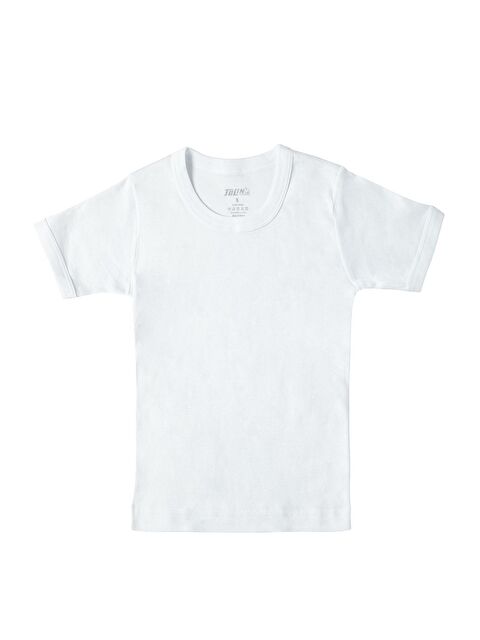 Tolin Bisiklet Yaka Erkek Çocuk Kısa Kollu Fanila 3'lü  330 - S000075244-20063