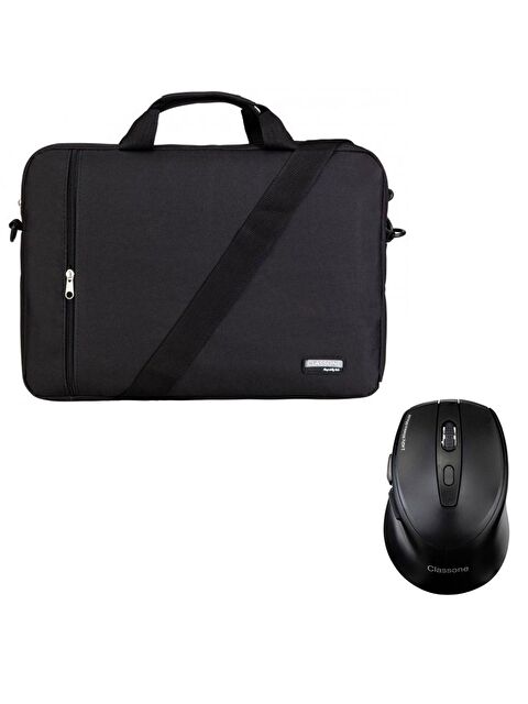 Classone BND200 Ekonomik Notebook Çantası+T300 Kablosuz Mouse - S000237649-19351