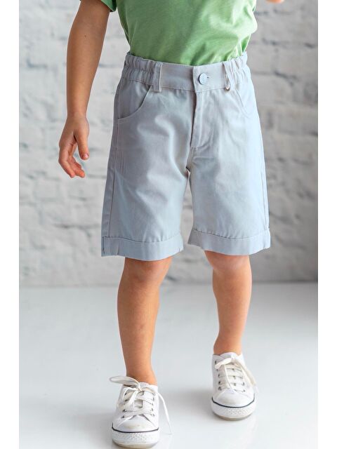 ZEYLAND Erkek Çocuk Gabardin Düz Şort - S000316615-20600