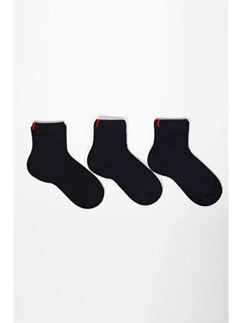 Katia And Bony 3'Lü Paket Harold Bambu Çocuk Çorap Lacivert - S000231852-21164