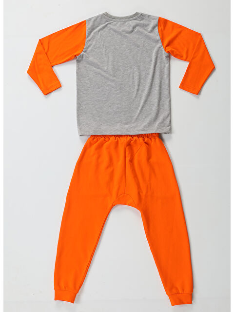 Casabony Turuncu Kaykay Baggy Pantolon Takım - S000263491-5269